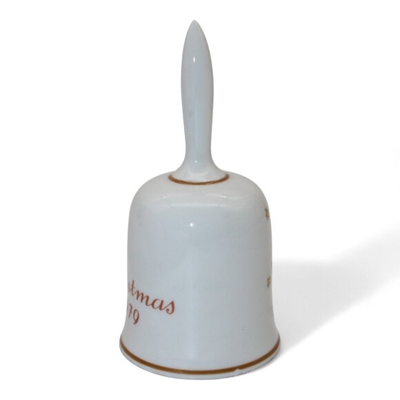 Hummel Christmas Bell 1979 Angel Design By Schmid Bros West Germany Porcelain Co - Picture 5 of 6